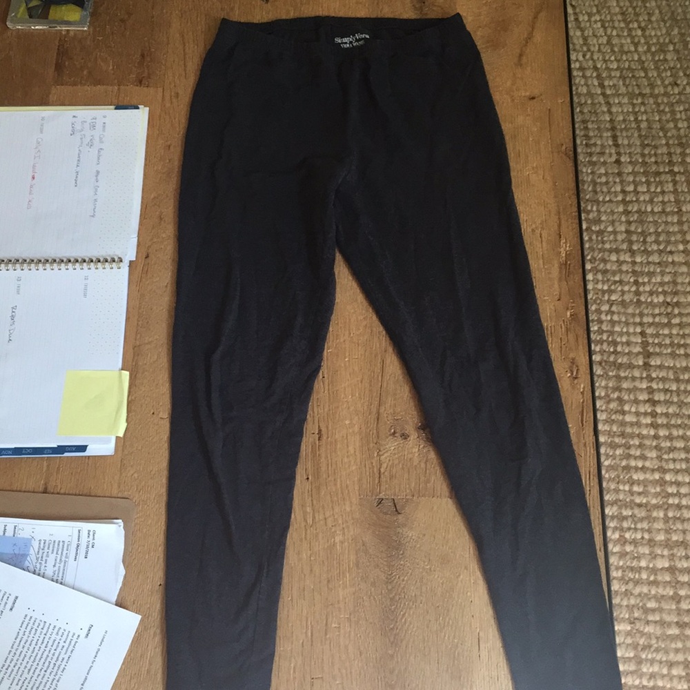 Simply Vera, vera wang cotton leggings